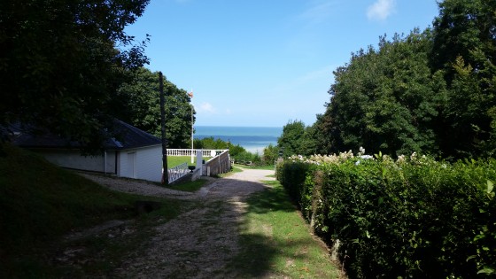 Vue de la côte des Moustiers Vue de la côte des Moustiers