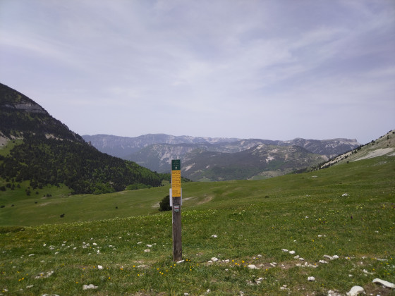 Vue de la crête de Jiboui