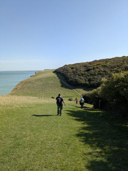 vue de la falaise