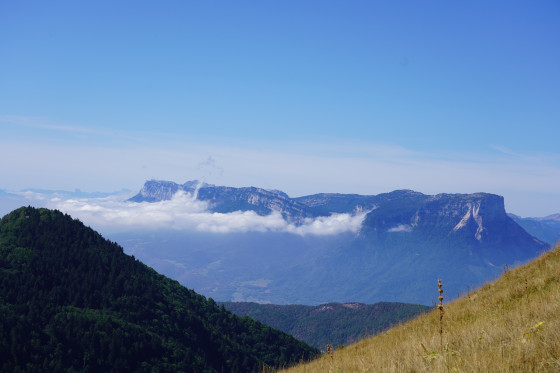 vue de la pointe de la galoppaz