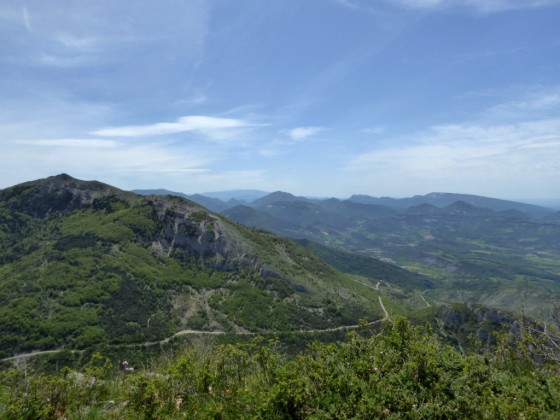 Vue de la Pointe de Roche Rousse