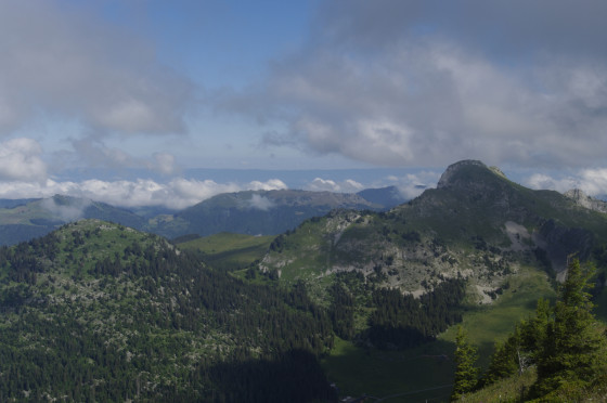 Vue de la pointe du Haut-Fleury.