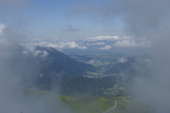 Vue de la pointe du Haut-Fleury.