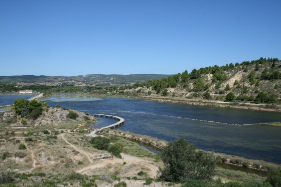 Vue de la saline