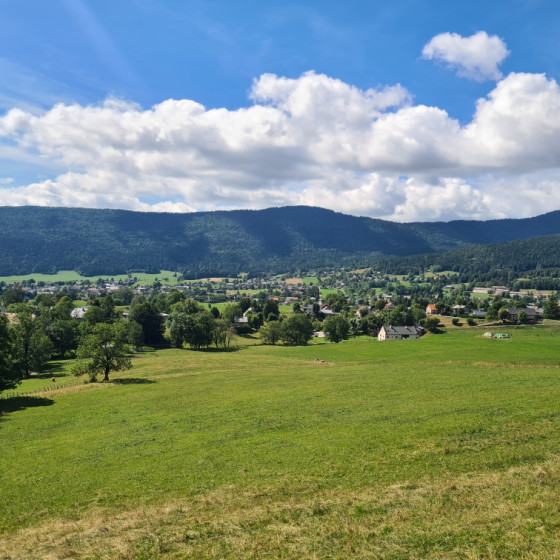 Vue de la vall&eacute;e de Autrans