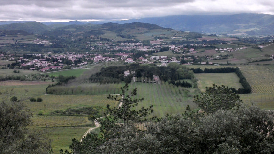 Vue de Limoux