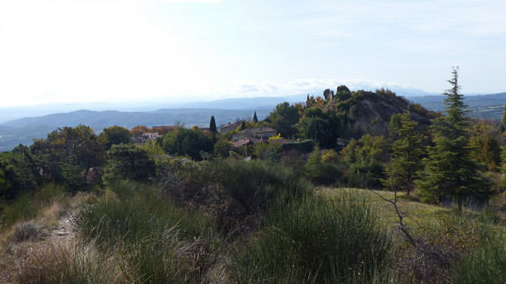 Vue de Montfuron