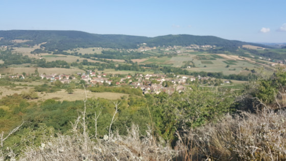 Vue de Saint Denis de Vaux