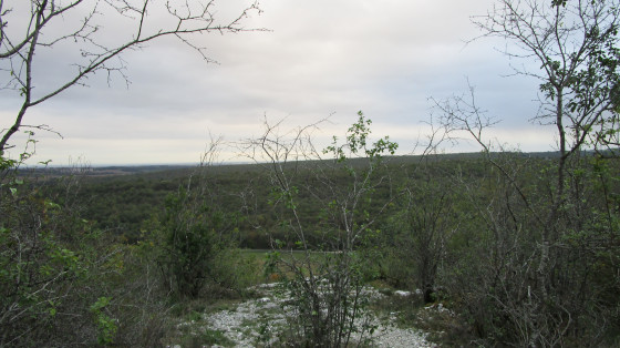 Vue depuis l'Oppidum
