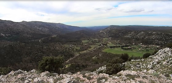 Vue depuis la Citadelle ( vers l'Ouest )