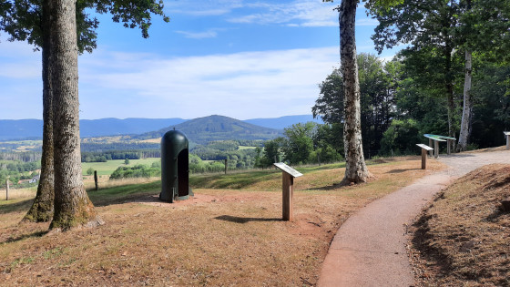 Vue depuis la Côte 627