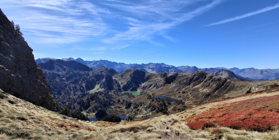 Vue depuis la Coumeille de l'ours