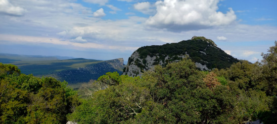 Vue depuis la crête ouest