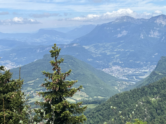 Vue depuis la Crête