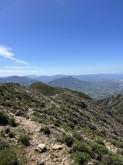 Vue depuis la crête