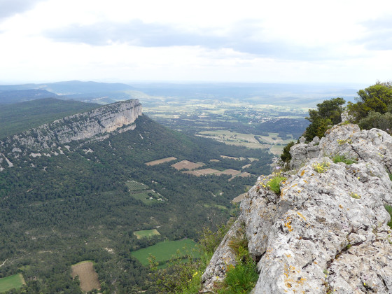 Vue depuis la cr&ecirc;te