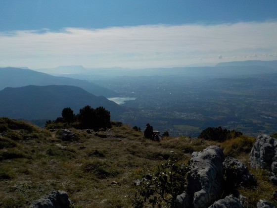 Vue depuis la croix du Parmelan