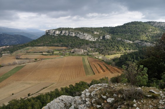 Vue depuis la falaise après les ruines (2)