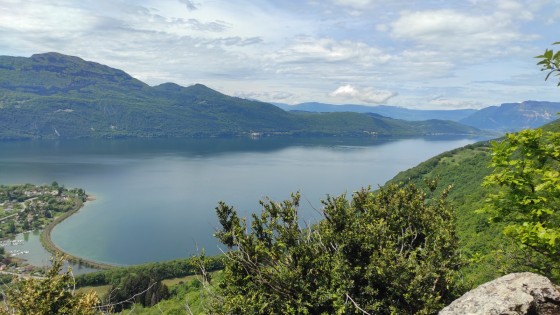 Vue depuis la grotte des F&eacute;es