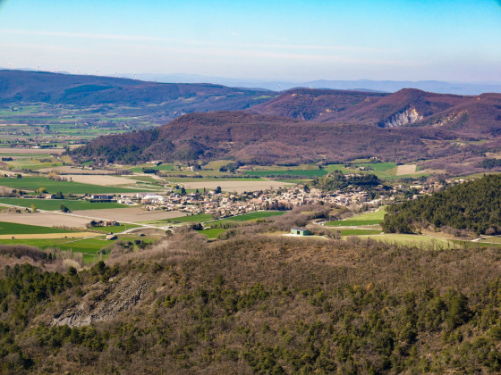 Vue depuis la montagne Sainte-Euphémie