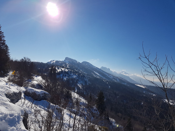 Vue depuis la Moucherotte