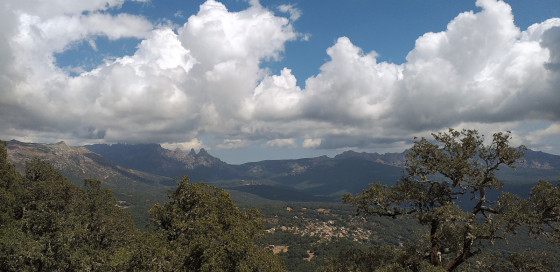 Vue depuis la Punta di cuciurpula