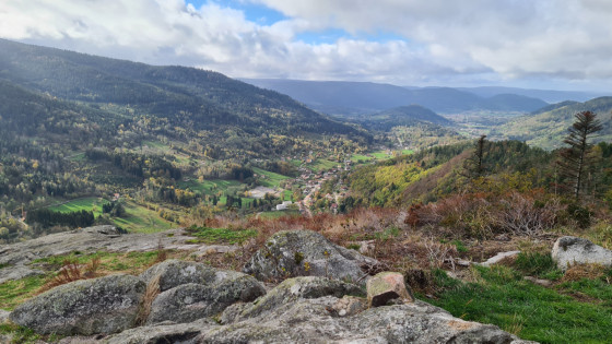 Vue depuis la Roche des Ducs