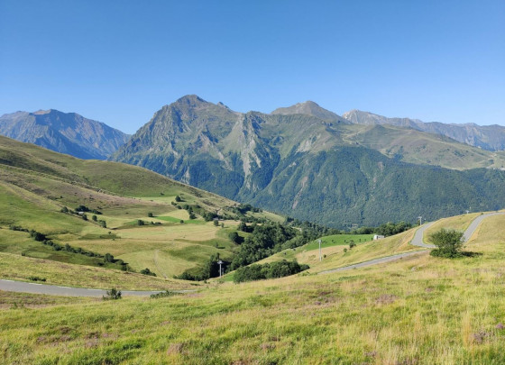 Vue depuis la station de Peyragudes