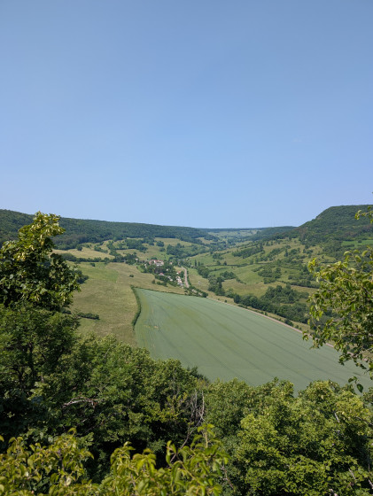 Vue depuis la Table du druide
