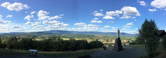Vue panoramique depuis la Vierge