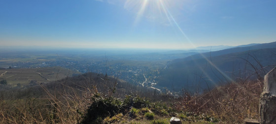 Vue depuis le 1er château