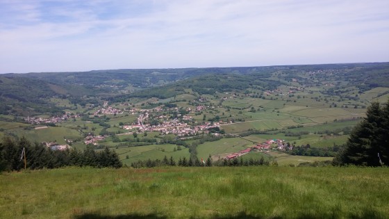 Vue depuis le 2ème départ de parapente