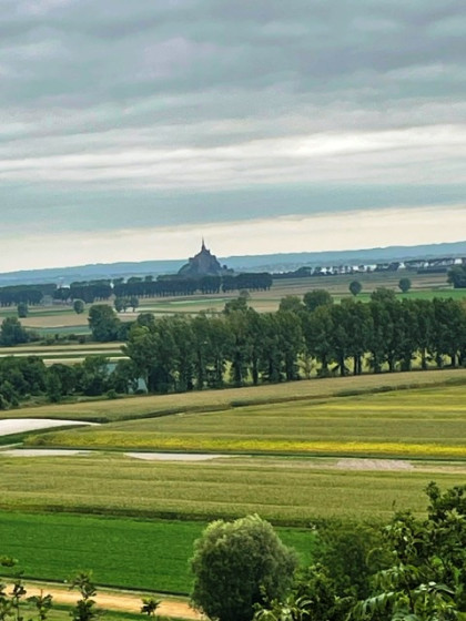 Vue depuis le belvédère de la mairie de Roz-sur-Coesnon