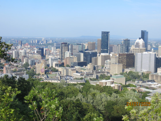 Vue depuis le Belvédère Kondiaronk