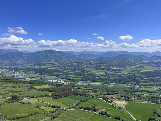 Vue depuis le chapeau