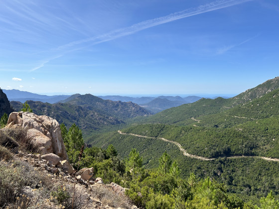 Vue depuis le cimetière