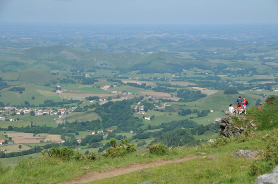 Vue depuis le col de Borda