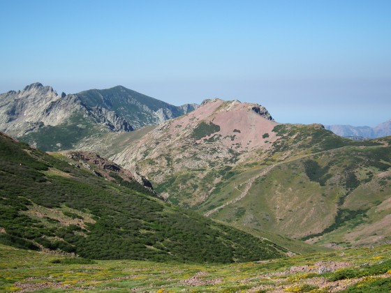 Vue depuis le col de Foggiale
