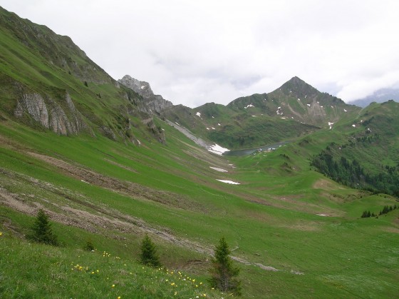 Vue depuis le col de Sosay