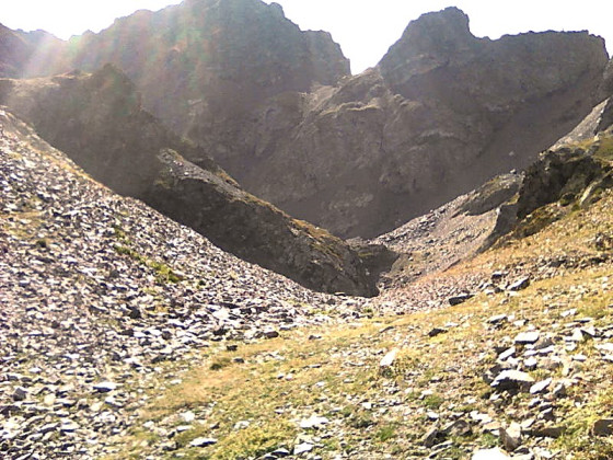 Vue depuis le col du vallon