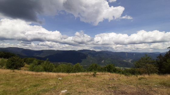Vue depuis le haut du Schlumpf