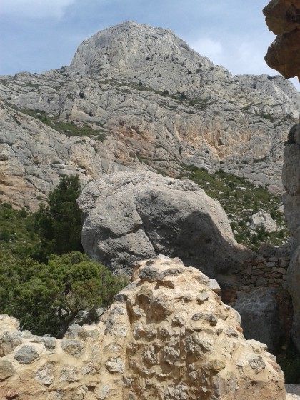 Vue depuis le refuge de Cézanne