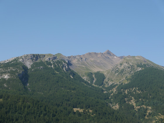 Vue depuis le sentier de montée