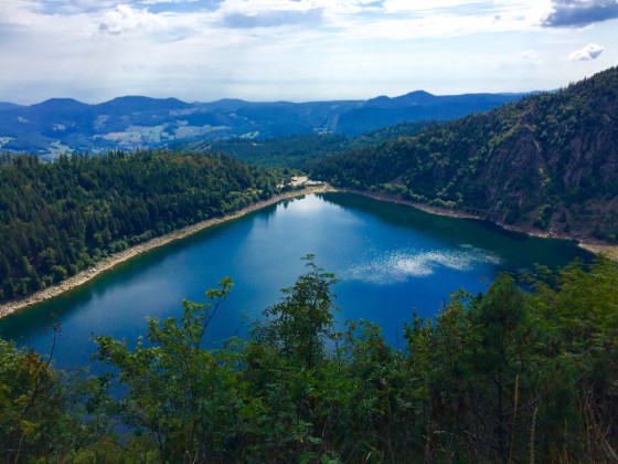 Vue depuis le sentier