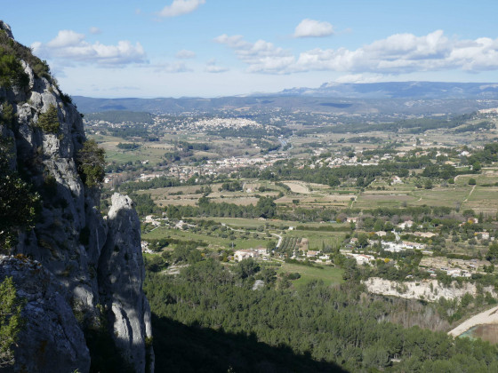 Vue depuis le site de la grotte du Garou