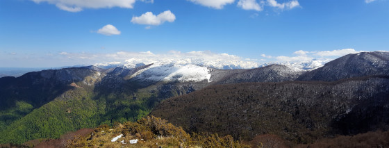 Vue depuis le sommet du Pic de Miquéu