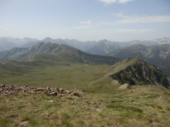 Vue depuis le sommet du Pichaley