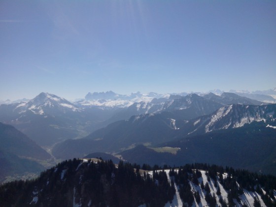 Vue depuis le sommet