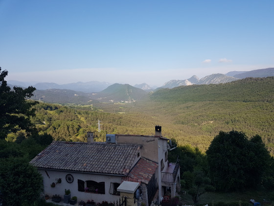 Vue depuis le village d'Amirat