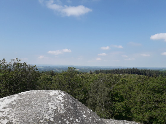 Vue depuis les Pierres Civières